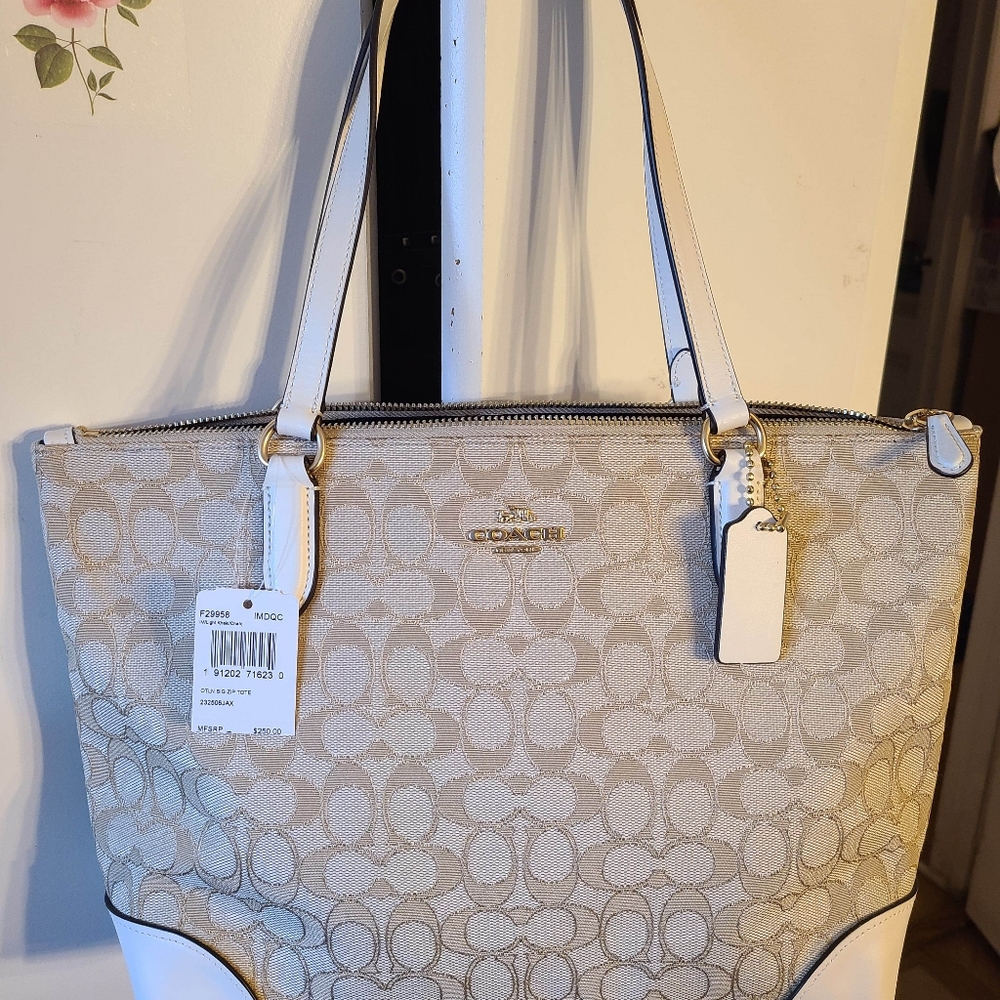 Coach tote bag